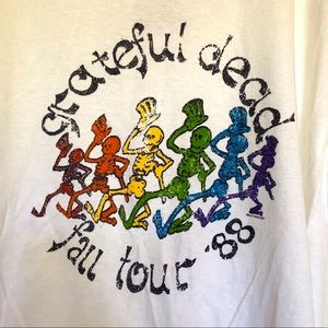 Grateful Dead Fall Tour 88 Tee T Shirt